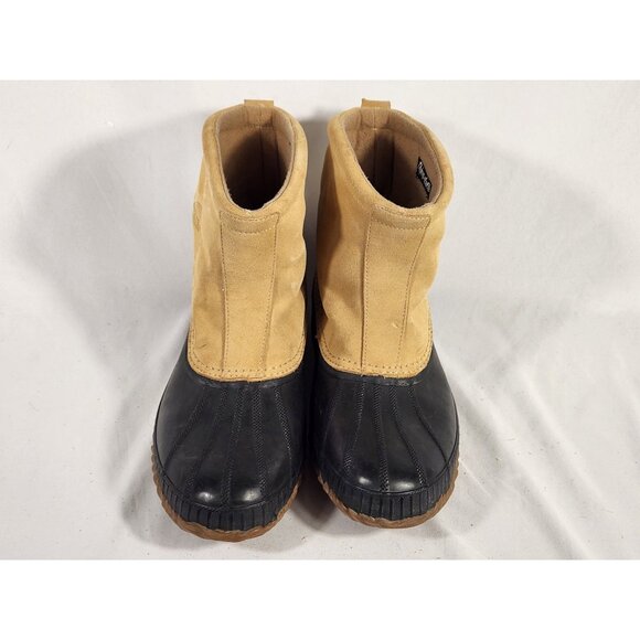 Sorel Mens  Premium Duck Boots Leather & Rubber Waterproof Pull On Thinsulate 13 - Picture 3 of 9